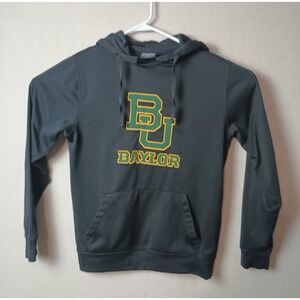 Colosseum Baylor‎ Bears Hoodie Pullover NCAA Collegiate Gray Small CC